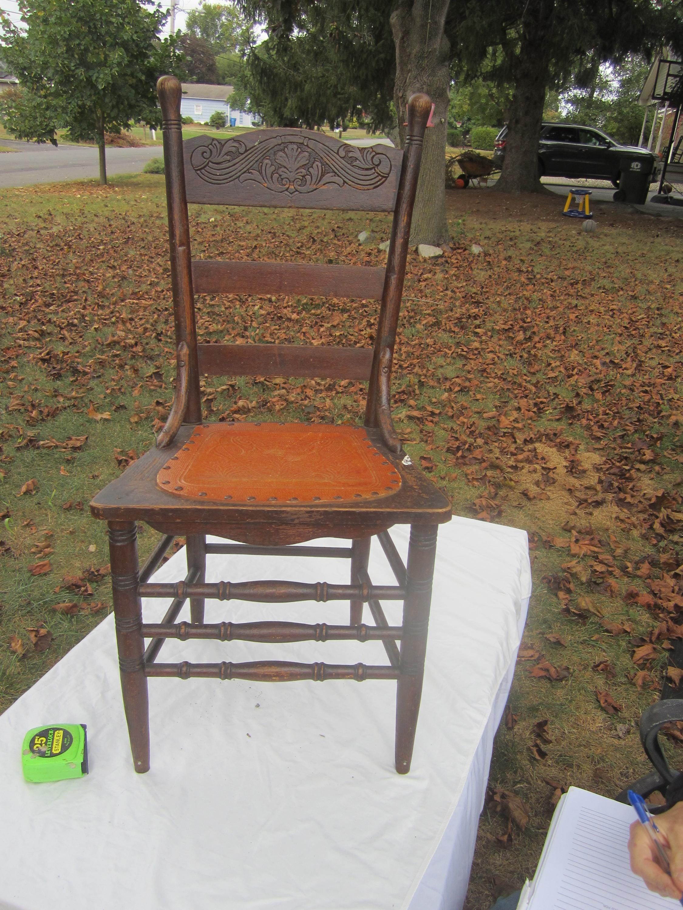 Antique chair seat replacement hotsell