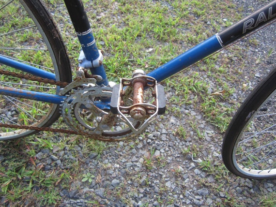 70 S RALEIGH RACING Bike Nottingham England Blue No Shipping Etsy Canada