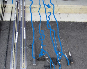 ANTENNAS New & Used, Different Types, CB, Ham Radio etc, prices vary  1-2-8 are left