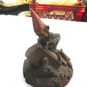 Vtg 1988 Tom Clark Gnome, NOAH, The Carpenter Gnome, Cairn Studio