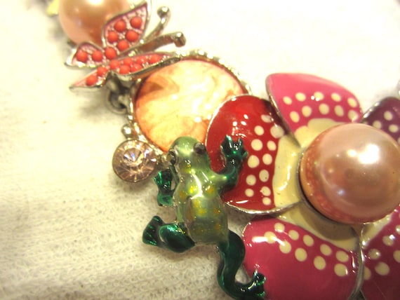 Unique Vtg Large Original Statement Choker, Stunn… - image 7