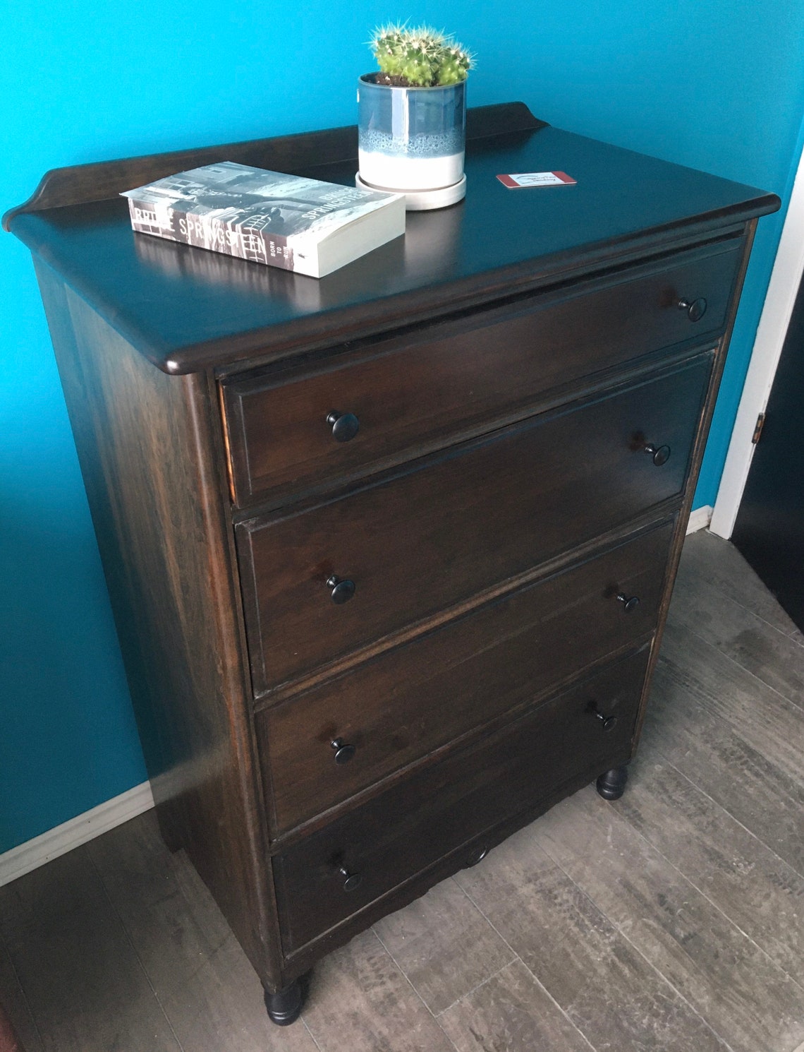 Vintage Tallboy Dresser Etsy