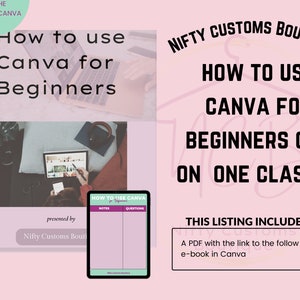 Personal Canva Beginners Classes + E-book: Master Design Skills Step-by-Step! #CanvaTutorials #DesignClass #DigitalArt