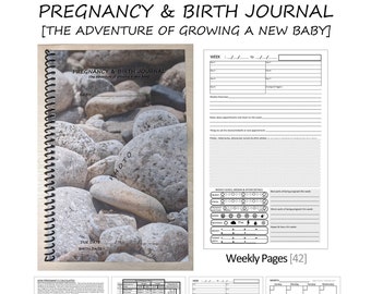 Pregnancy & Birth Journal [Spiral Bound] - Pregnancy Planner - Weekly observations, photos, a calendar for appointments, plus lots more!