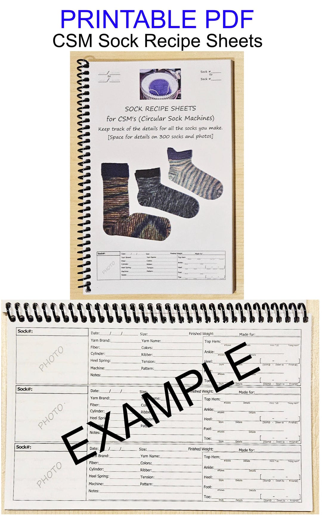 Csm Patterns PDF VERSION: CSM Sock Recipe Pattern Charts - Circular Sock Knitting ...