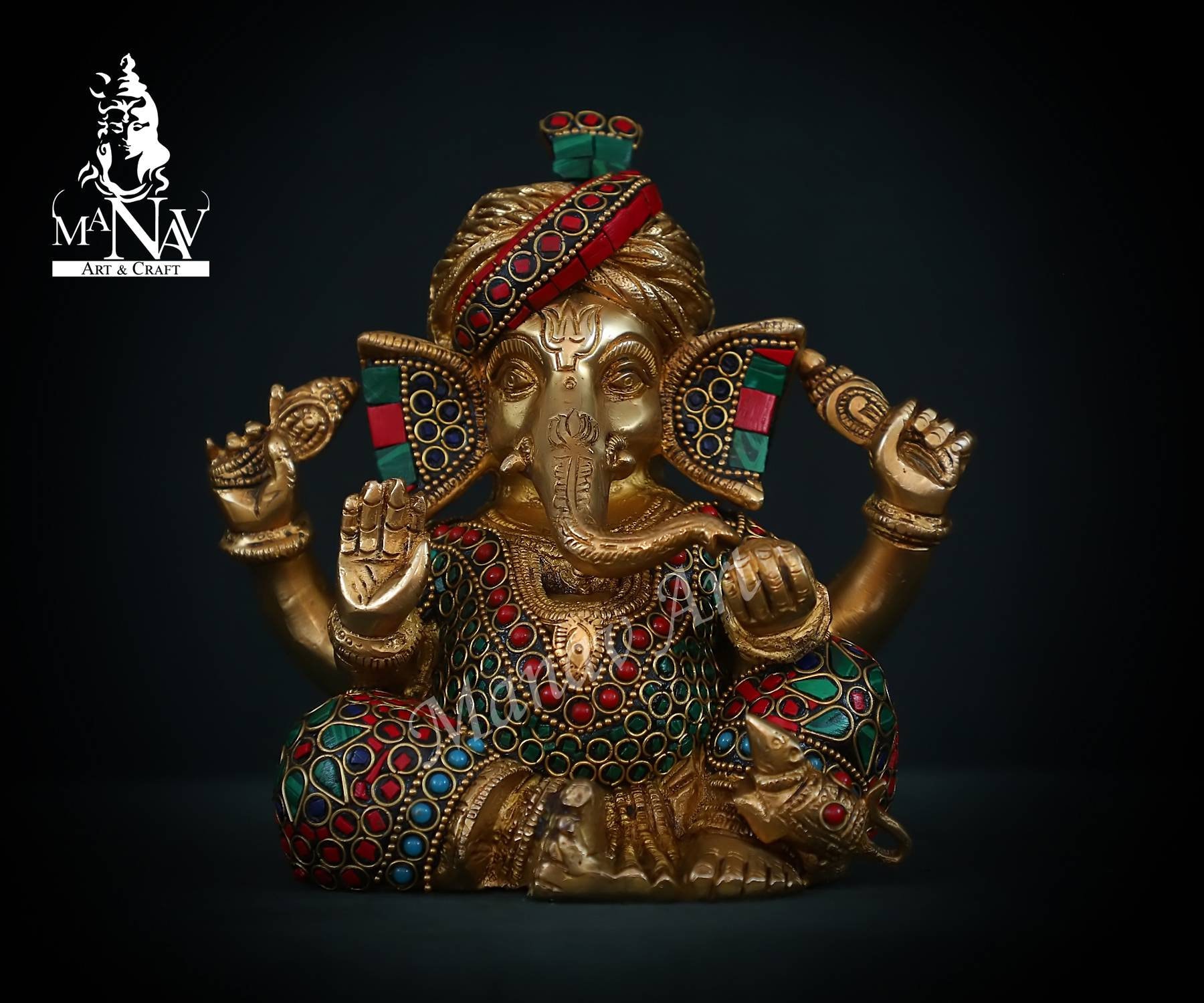 Ganesha Statue CM Ganesh Statue in Brass Ganesh - Etsy Ganesha Statue CM Ganesh Statue in Brass Ganesh - Etsy