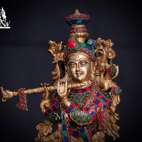 Lord Lord Krishna Statue Etsy