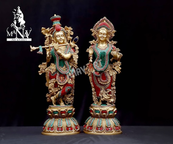 クリシュナ・ラダ像 信じられないほどのラダ・クリシュナ像