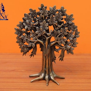 Fine Brass Tree, 27 CM Brass tree, Super Fine Brass Tree for Home, office, Gifts, Entrance.