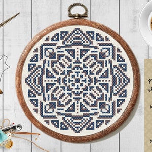 Mandala Kreuzstich Muster 1 Instant Download Instant PDF Download