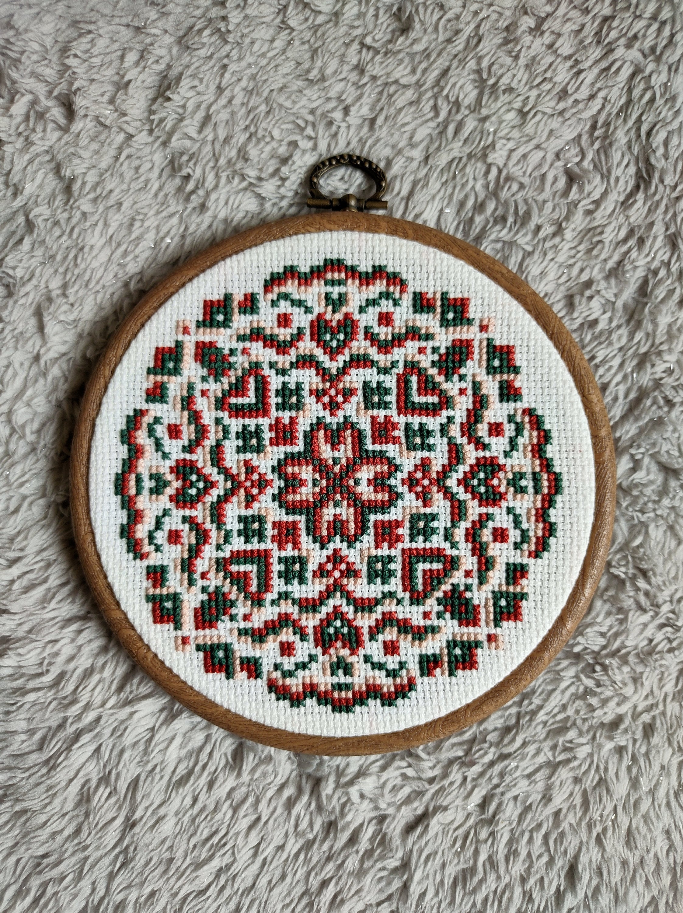Mandala Cross Stitch Pattern 1 Instant Download Instant PDF Etsy UK