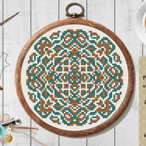Mandala Kreuzstich Muster 1 Instant Download Instant PDF Download