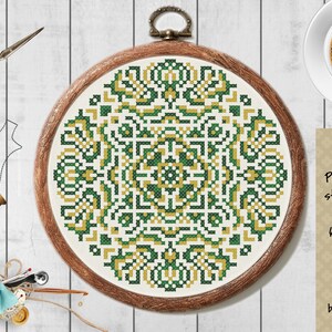 Mandala Kreuzstich Muster 1 Instant Download Instant PDF Download