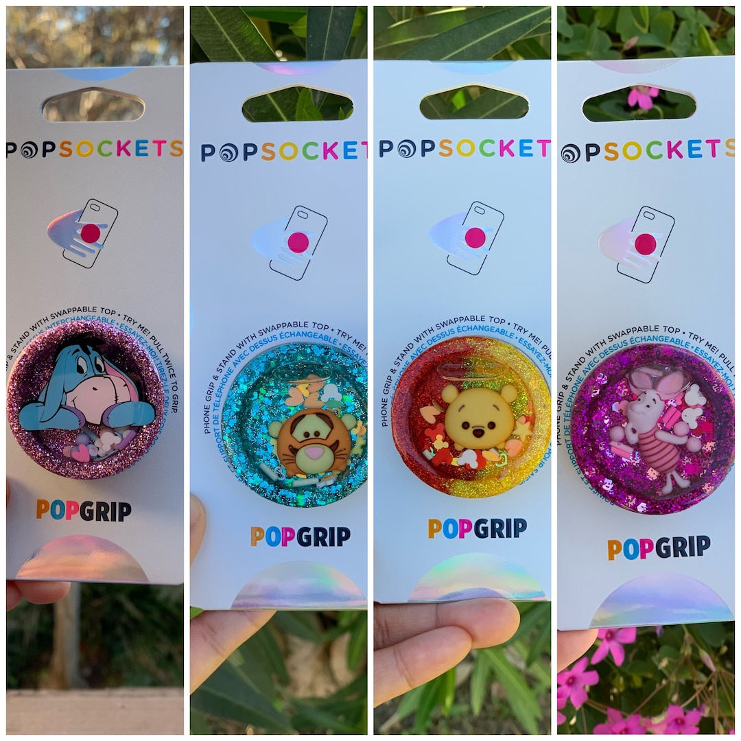 Winnie the Pooh Popsocket Phone Grip/ Disney Shaker Popsocket