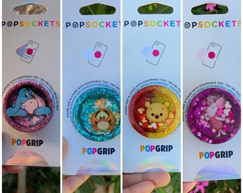 Winnie the Pooh Popsocket Phone grip/ Disney shaker Popsocket