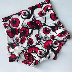 Evil Eye Baby Bummies/Fun Bummies/Baby Halloween Bummies/Custom Bummies/Spooky Halloween Bummies/Baby Bummie/Shorts/Bloomers/Diaper Covers