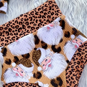Bögen Sets/Leoparden/Geparden Print Bummies/Neugeborenen Bummies/Baby Weihnachten High Waisted Bummies/Shorties/Windel Covers