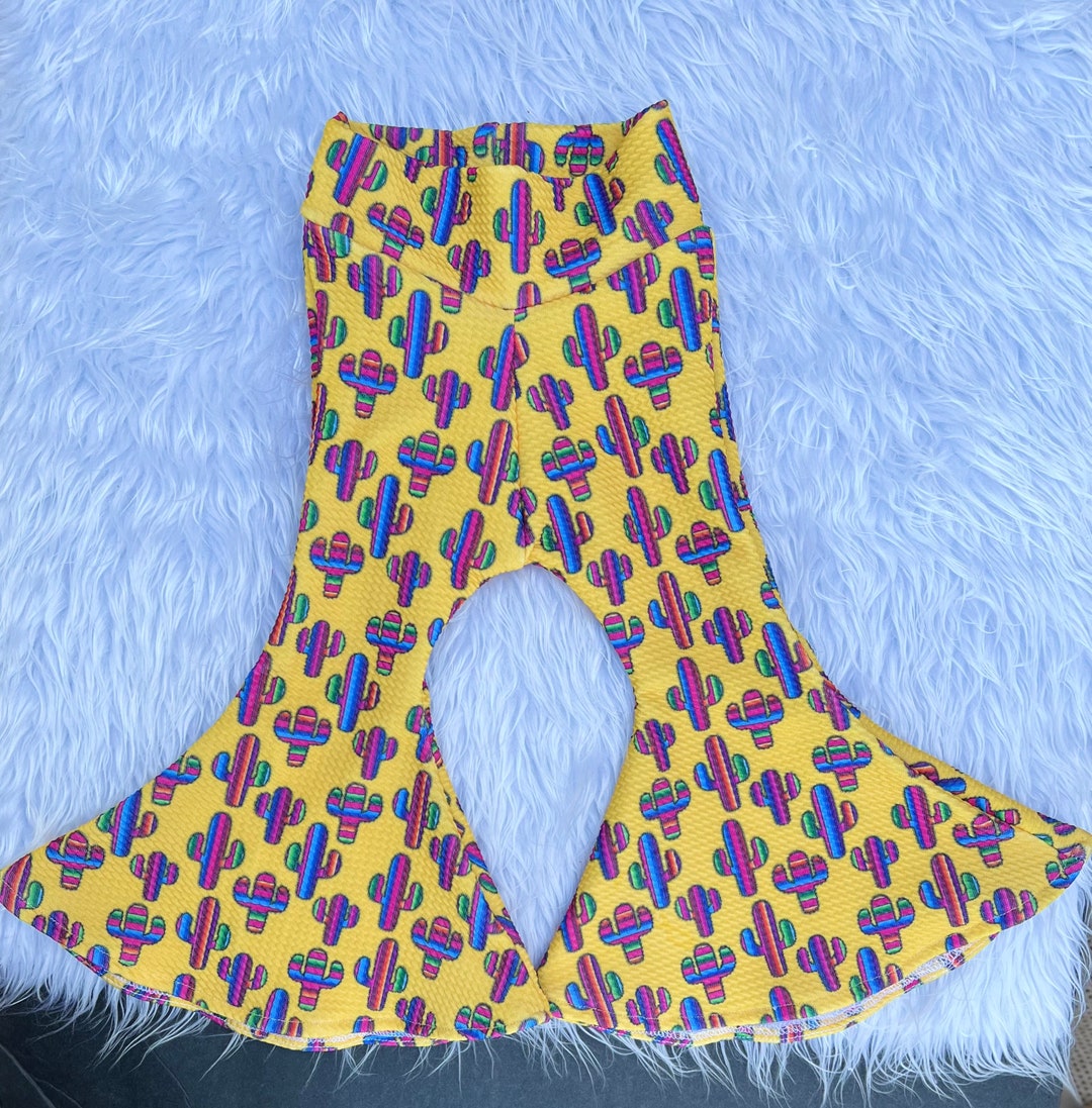 Bell Bottoms Leggings/baby Girl/boy Flare Leggings/mexican Serape Bell Bottoms/mexican Stripe