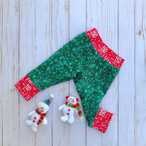 Baby Girl Ho Ho Ho Jogger/Baby Girl Christmas Pants/Leggings/1st. Christmas Outfit/Boy Christmas Pants/Newborn/Infant/First Christmas Outfit