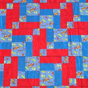 Planes, Trains and Cars Quilt