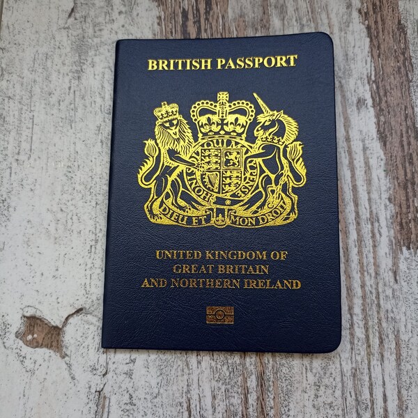 Pretend Passport Etsy