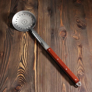 SKIMMER UZBEK for cooking PLOV stainless steel 64 cm/25.5 in