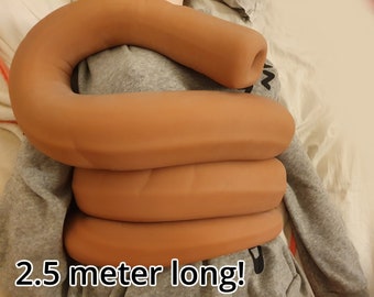 Extremely long onahole. Fantasy/fetish toy.