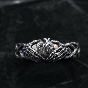 Keltische sterlingzilveren ring, Claddagh-juweliers, Keltische verlovingsbelofte kroonring Iers traditioneel, Claddagh-ring