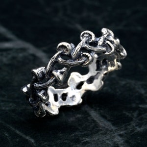 Mushroom Ring Mushroom Silver Ring 925 Sterling Silver Mushroom