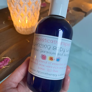 Balancing Body Wash with Rose Geranium and Bergamot (SLS free)