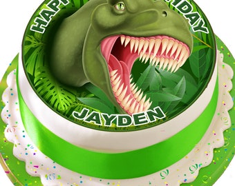 T-rex Dinosaur Feliz cumpleaños personalizado precortado - Etsy España T-rex Dinosaur Feliz cumpleaños personalizado precortado - Etsy España