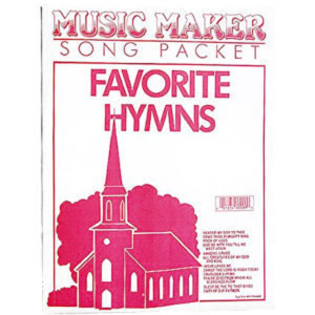 Favorite Hymns Music for the Music Maker Lap Harp Etsy