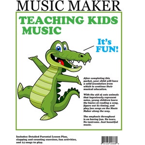 Teaching Kids Music Packet for the Music Maker Lap Harp and Melody Maker Harp