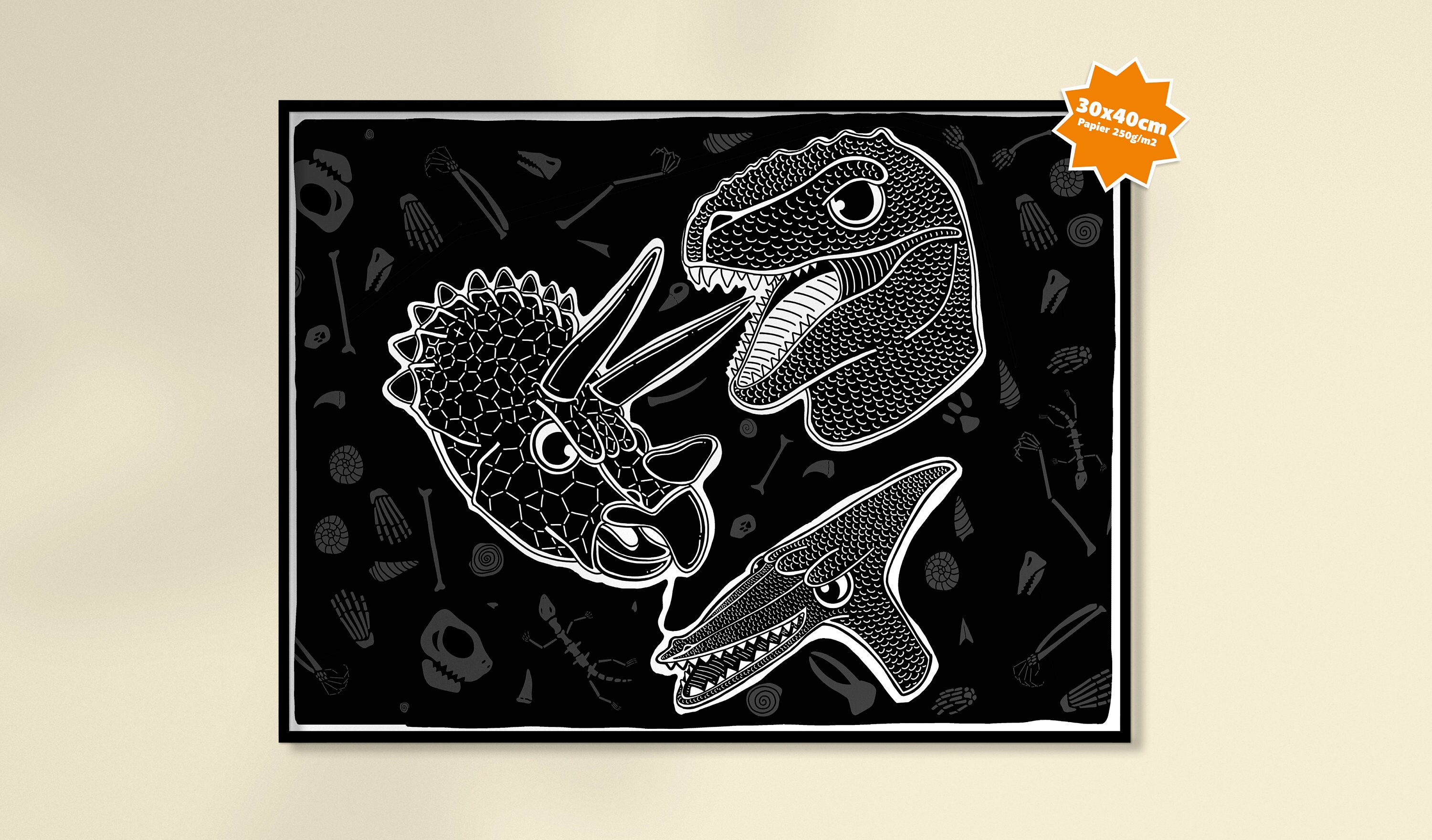 Les Dinos Rigolos - Poster