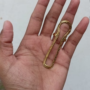 Personalized Gifts, Arthritis Ring Finger MCP Splint Yellow Brass, Splint Ring, Gift For Her, Gift For Him, Gift item