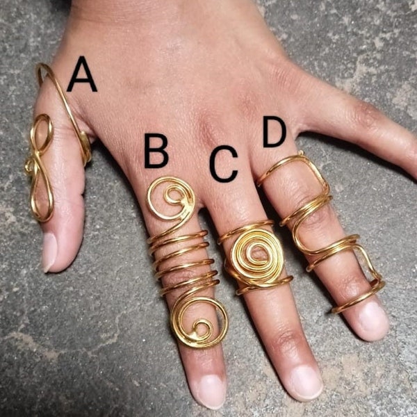 Trigger Finger Rings, Arthritis Ring, EDS Finger Splint Rings, Mallet Finger Rings, Adjustable Ring, Personalized Gifts, Unique Rings