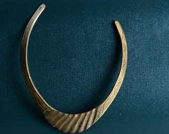 Brass Choker Necklace