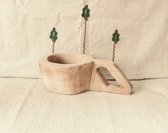 Vintage Old Wooden Stupa Rustic Wooden Ladle Antique Primitive Hand Carved Ladle Rustic Rustic Decor Primitive Style Kitchen Decor