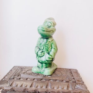Antique antique porcelain figurine of the USSR Crocodile Gena