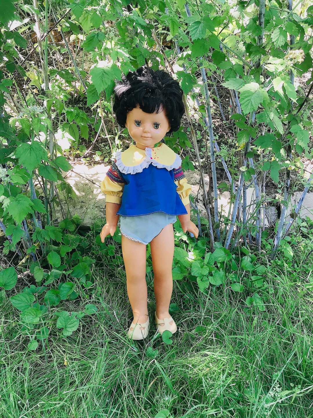 Doll Shelf Doll USSR Vintage Doll Room Decor Kitchen Etsy