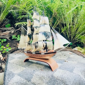 Exclusive edition Sailboat  Victory Sailboat miniature ship model ship old ship vintage sailing ship art Sailboat art boat high pirate ship