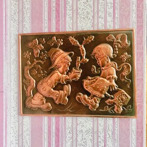 Relief Paintings, Relief Paintings, Embossed Paintings, Wall Paintings, Copper Paintings, Wall Paintings / Fairy Tale &quot;Naughty&quot;