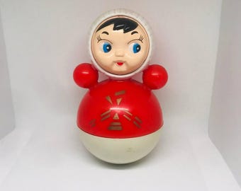 1950年代から70年代の美しいヴィンテージのローリーポリ人形セルロイド