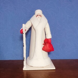 Santa Claus Big, decoration, Christmas, Christmas, Snow Maiden, USSR decoration, vintage toy, Christmas tree toy, gift, decoration