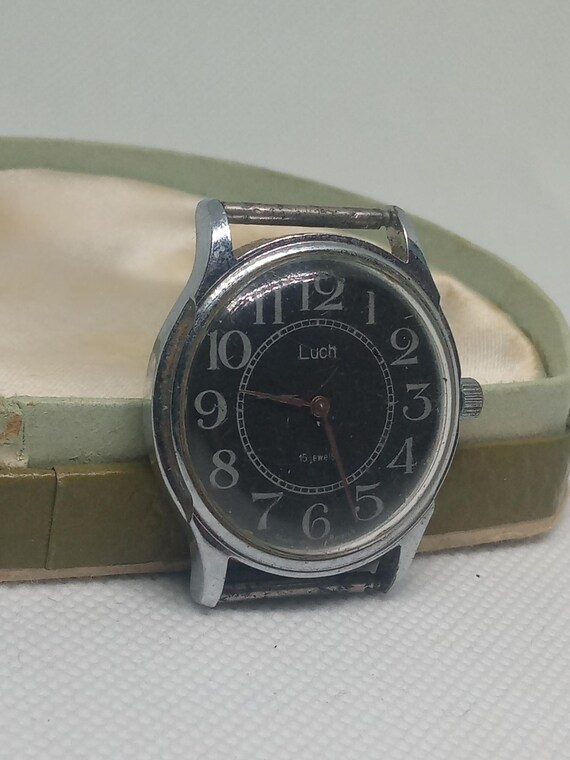 Very rare vintage watches, watches for men, Soviet watches, Luch watches, old Soviet, collectible watches, View 3