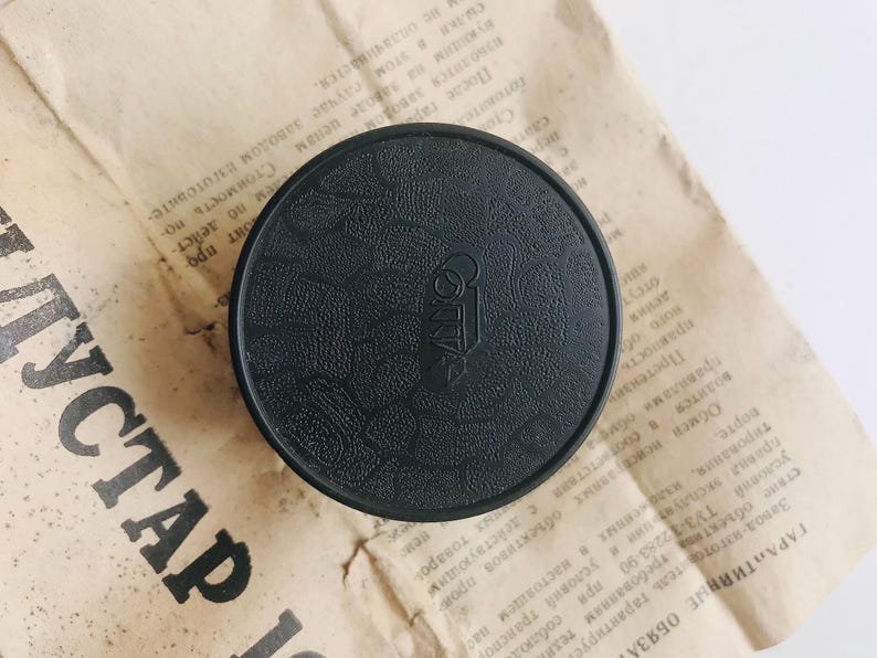 Vintage Industar-105U 4/50 mm Lupe mit Schraubverschluss mit Dokument Bild 5