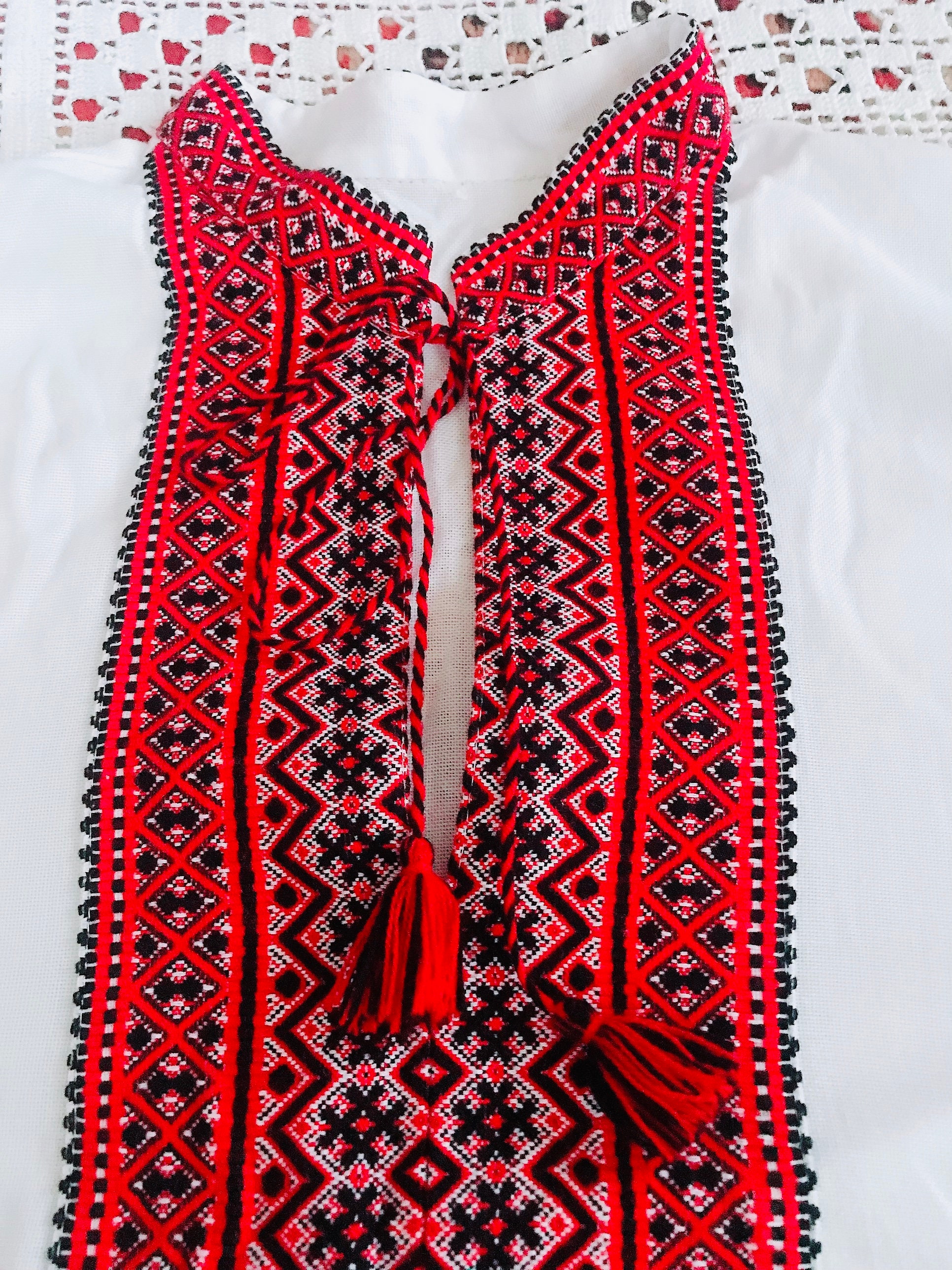 Vintage Traditional Ukrainian Embroidered Shirt / Vyshyvanka / Etsy