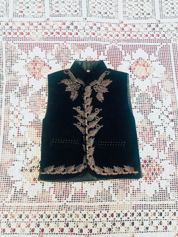 Vest jacket children's uniform, school uniform, ussr, vintage, masquerade, dress ussr, rarity, old, antique, soviet, school clothes