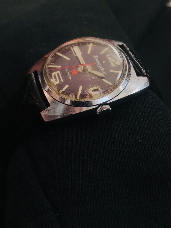 Vintage Commander watches, retro watches, Vostok unisex watches, USSR watches, men's watches, Soviet watches, rare mens watches,gift for him View 5