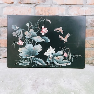 Flowers nature / Wooden picture. the USSR